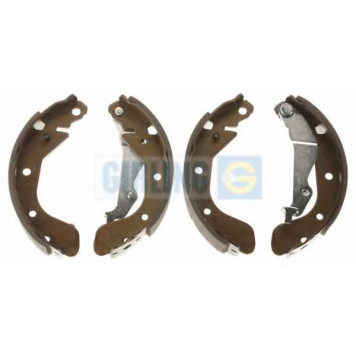 Комплект тормозных колодок для CHEVROLET AVEO(T200,T250,T255,T300), COBALT, KALOS, SPARK(M300) / DAEWOO KALOS(KLAS) <b>GIRLING 5187601</b>