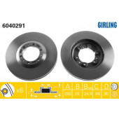 Тормозной диск GIRLING 6040291