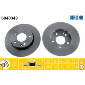 Тормозной диск GIRLING 6040343