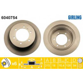 Тормозной диск GIRLING 6040754