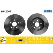 Тормозной диск GIRLING 6042041