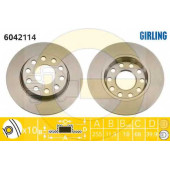 Тормозной диск GIRLING 6042114