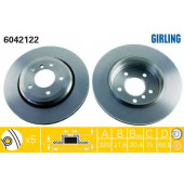 Тормозной диск GIRLING 6042122