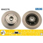 Тормозной диск GIRLING 6042276