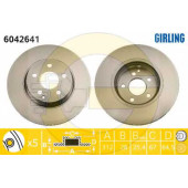 Тормозной диск GIRLING 6042641