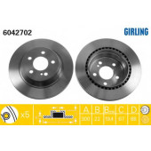 Тормозной диск GIRLING 6042702