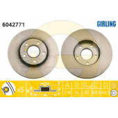 Тормозной диск GIRLING 6042771