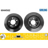 Тормозной диск GIRLING 6044502