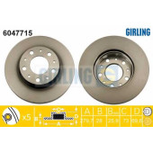 Тормозной диск GIRLING 6047715
