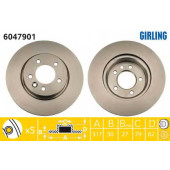 Тормозной диск GIRLING 6047901