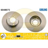 Тормозной диск GIRLING 6048075