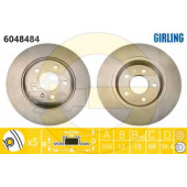 Тормозной диск GIRLING 6048484