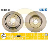 Тормозной диск GIRLING 6049545