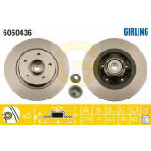 Тормозной диск GIRLING 6060436