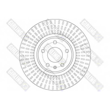 Тормозной диск GIRLING 6061481-1