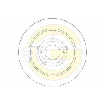 Тормозной диск GIRLING 6061734