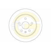 Тормозной диск GIRLING 6061784