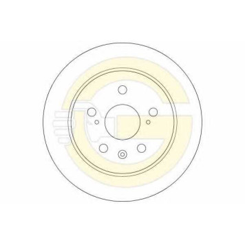 Тормозной диск GIRLING 6061784