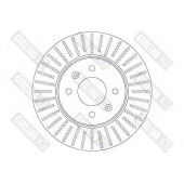 Тормозной диск GIRLING 6061981