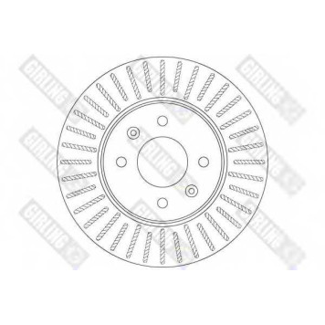 Тормозной диск GIRLING 6061981
