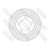 Тормозной диск GIRLING 6062395