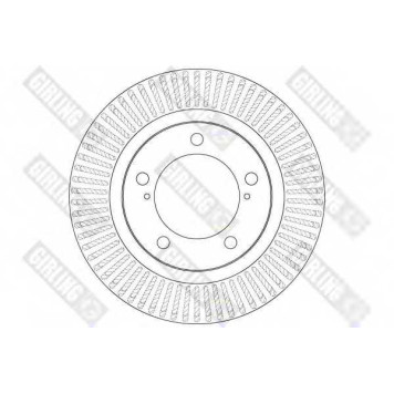 Тормозной диск GIRLING 6062395