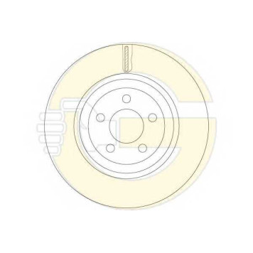 Тормозной диск GIRLING 6062445