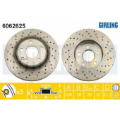 Тормозной диск GIRLING 6062625