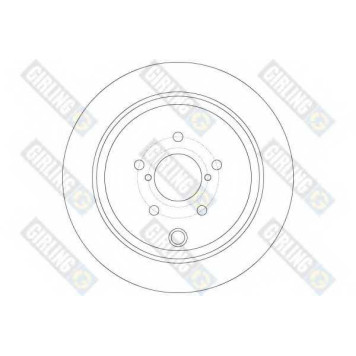 Тормозной диск GIRLING 6063064-1
