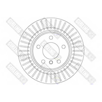 Тормозной диск GIRLING 6063132-1