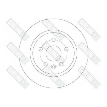 Тормозной диск GIRLING 6063404-1