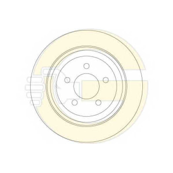 Тормозной диск GIRLING 6063414