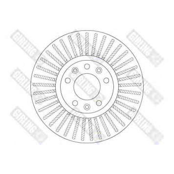 Тормозной диск GIRLING 6064191-1