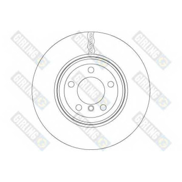 Тормозной диск GIRLING 6064711-1