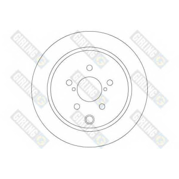 Тормозной диск GIRLING 6065034-1