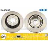 Тормозной диск GIRLING 6065065