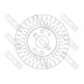 Тормозной диск GIRLING 6065341