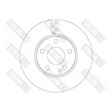 Тормозной диск GIRLING 6065481