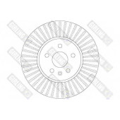 Тормозной диск GIRLING 6066291