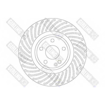 Тормозной диск GIRLING 6066311-1