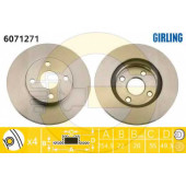 Тормозной диск GIRLING 6071271
