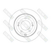 Тормозной диск GIRLING 6078194