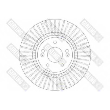 Тормозной диск GIRLING 6079731-1