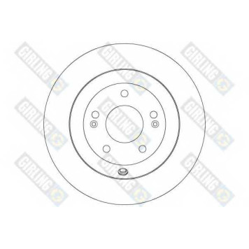 Тормозной диск GIRLING 6079964-1