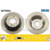 Тормозной диск GIRLING 6079964