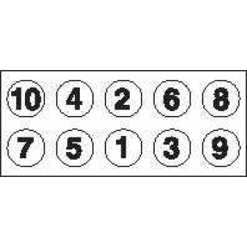 Комплект болтов головки цилидра GOETZE 22-18085B