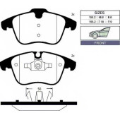 Колодки тормозные дисковые передний для CITROEN C5(RD#,RE#) / PEUGEOT 407(6C#,6D#,6E#), 508 <b>GOODWILL 1049 F</b>