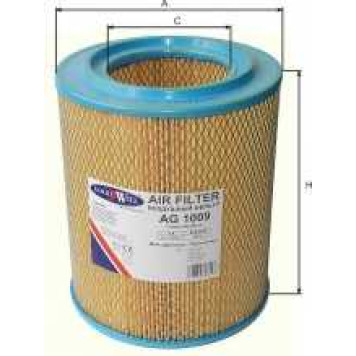 Фильтр воздушный GOODWILL AG 1009