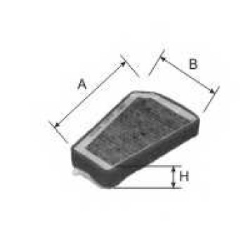 Фильтр салонный GOODWILL AG 125 CFC