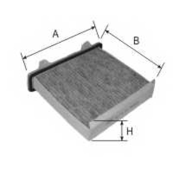 Фильтр салонный GOODWILL AG 175 CFC